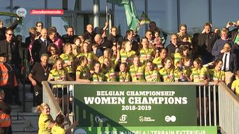 Gazellen Rugby Club Dendermonde oververdiend kampioen van België!