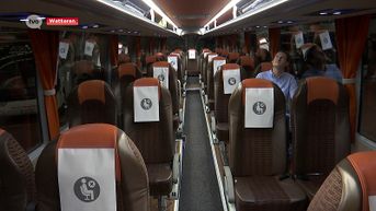 Coronavirus - Autocarbedrijf uit Wetteren zet zetels in bussen uit elkaar