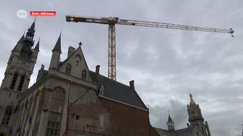 Bouw stadhuisvleugel Sint-Niklaas gaat nieuwe fase in