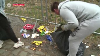 Na de koers, volgt de opkuis: Tonnen afval achtergelaten langs Vlaamse hellingen