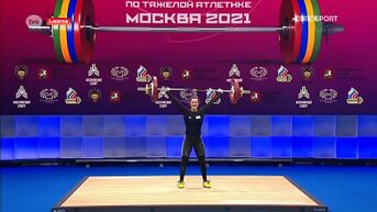 Sterke Nina Sterckx pakt brons op EK gewichtheffen