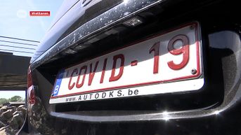 Coronavirus - Meest opvallende nummerplaat van het land: COVID-19