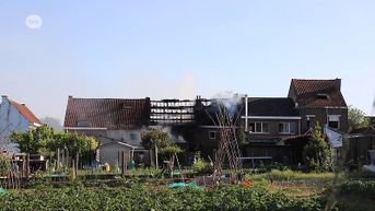 Twee huizen onbewoonbaar na uitslaande brand in Denderleeuw