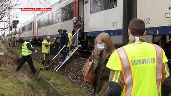Evacuatie van 200 treinreizigers in Beveren door persoonsongeval