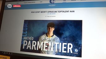 Toptalent Parmentier (17) heeft daags na faillissement Sporting Lokeren al nieuwe club