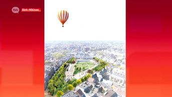 Grote Markt Sint-Niklaas wordt groener en autoluwer