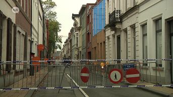 Sint-Niklaas: Hele straat afgesloten omdat huis op instorten staat