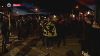 Honderden betogers protesteren tegen nieuwe bestuursmeerderheid in Ninove