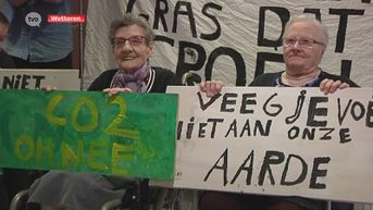 Rusthuisbewoners in Wetteren protesteren voor beter klimaat: 