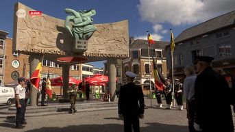 Ingetogen nationale feestdag in Aalst