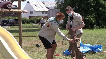 Scouts op kamp in Zele: 'Hebben draaiboek voor als het hier fout loopt'