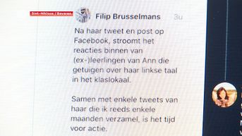 Twitterrel tussen Ann Vermeulen (Groen) en Filip Brusselmans (VB) ontspoort