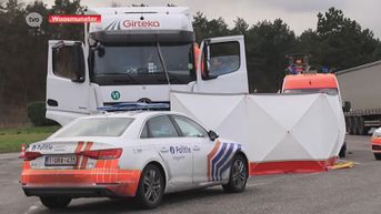 Trucker dood in vrachtwagen op snelwegparking in Waasmunster
