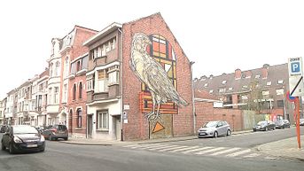 Sint-Niklase art deco-slechtvalk bij beste street art-werken van 2019