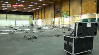 Evenementenbureau helpt bij opbouw vaccinatiecentrum in Aalst