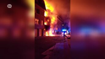 Explosie veroorzaakt zware brand in Geraardsbergen: bewoners zwaargewond naar ziekenhuis