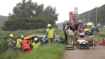Melsele: bestuurster zwaargewond na botsing met tractorsluis
