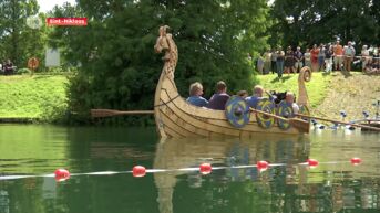 Prachtige Vikingboot voor het eerst te water op De Ster