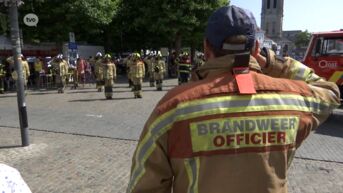Lokeren staat stil bij ramp in Wallonië en Limburg