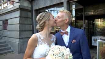 Wielerkoppel Michaël Vanthourenhout en Kelly Van den Steen getrouwd