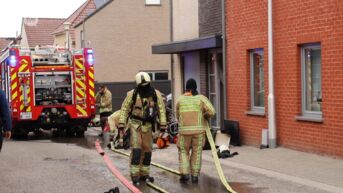 Bewoners bevangen door rook bij woningbrand in Aalst