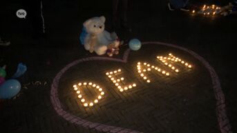 Mensen komen samen in Sint-Niklaas om Dean te herdenken