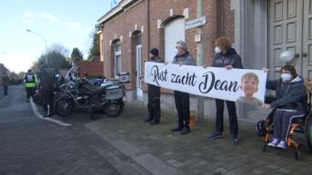 Ingetogen afscheid van 4-jarige Dean in Sint-Laurentiuskerk in Verrebroek
