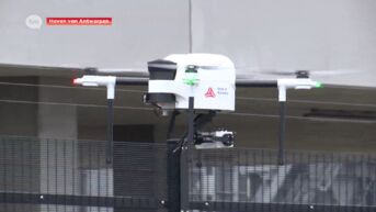 Drones zullen over de haven waken