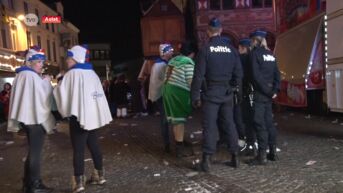 Het was een rustige eerste carnavalsnacht in Aalst, weinig werk voor politie en brandweer