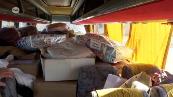 Busmaatschappij 't Soete Waeslant legt bus in met hulpgoederen