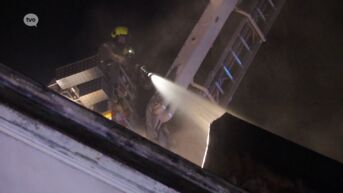 Zware brand vernielt huis in Temse