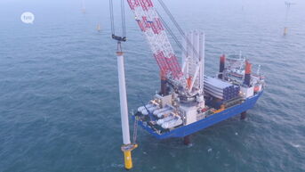 Jan De Nul installeert allereerste turbine op zee in Frankrijk
