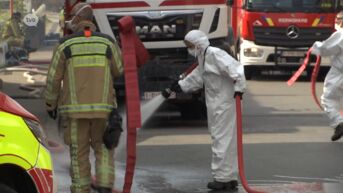 Burgemeester Erpe-Mere: brand is onder controle, asbestvervuiling zou minimaal zijn