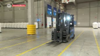 Van Moer Logistics test als eerste nieuw systeem uit van meer veilige heftrucks