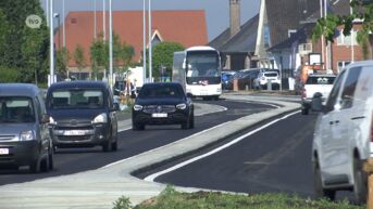 Na een jaar van werken zijn de N8 en winkelpark Ninouter in Ninove geopend