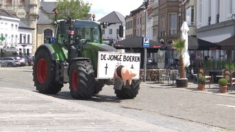 Lokerse boeren protesteren tegen nieuwe stikstofregels en vragen steun aan de stad