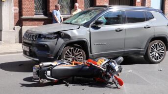 Motorrijder zwaargewond na ongeval in Aalst