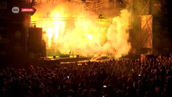 Rammstein tributeband Stahlzeit zet Fonnefeesten in vuur en vlam