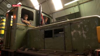 Jongeren restaureren locomotief uit 1961 in Baasrode: 
