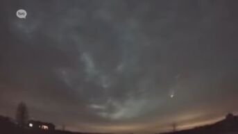 Meteoriet doorklieft dampkring boven Dendermonde en crasht in Lievegem