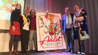 Oud-prins ontwerpt affiche voor Aalst Carnaval 2023:  
