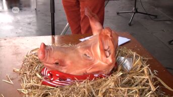 Vlaanderen erkent Sint-Antoniusviering, met varkenskopverkoop, als immaterieel erfgoed