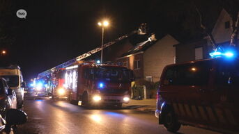 Woning loopt zware schade op bij zolderbrand in Sint-Niklaas