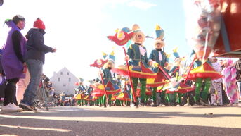 Uitgelaten sfeer tijdens Ninove Carnaval: 