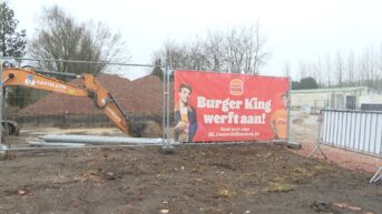 Voorbereidende werken voor nieuwe Burger King in Dendermonde zijn gestart