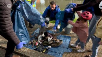 Vrijwilligers ruimen oevers van Dender op tijdens River Cleanup: 