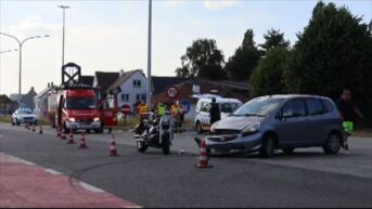 Motorrijder in levensgevaar na aanrijding met auto in Lokeren