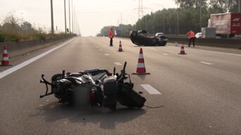 Motorrijder zwaargewond bij verkeersongeval op E17 in Sint-Niklaas