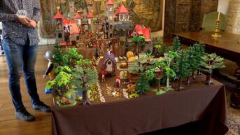 22-jarige Playmobil-liefhebber bouwt kasteeldiorama in kasteel van Laarne
