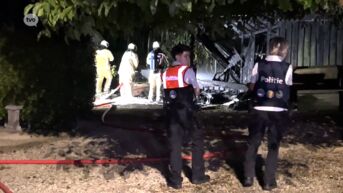 Zware brand in vakantievilla in Moerbeke: grote materiële schade